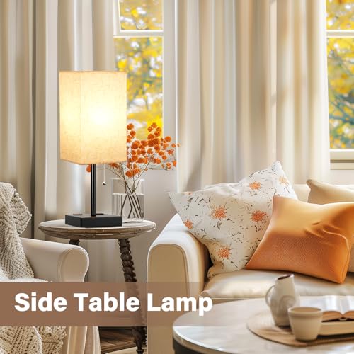 Bedside Lamp for Bedroom Set of 2 (2 Count)