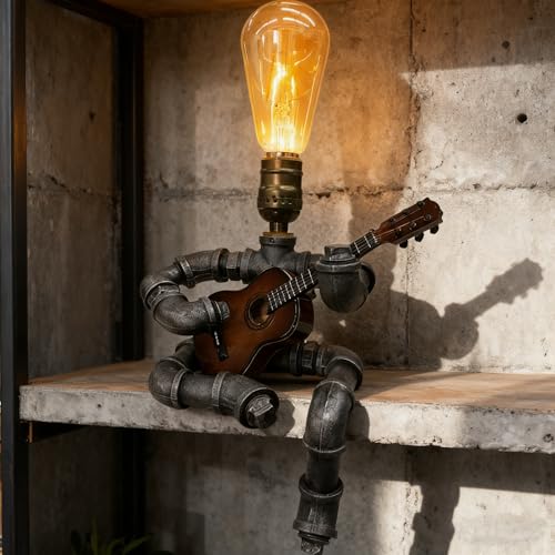 Music Guitar Table Lamp