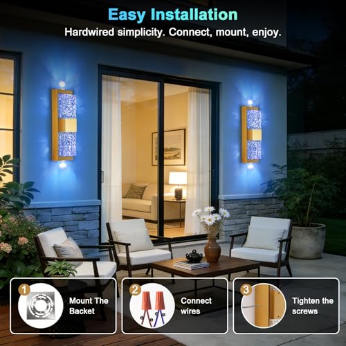 Smart Outdoor Wall Light