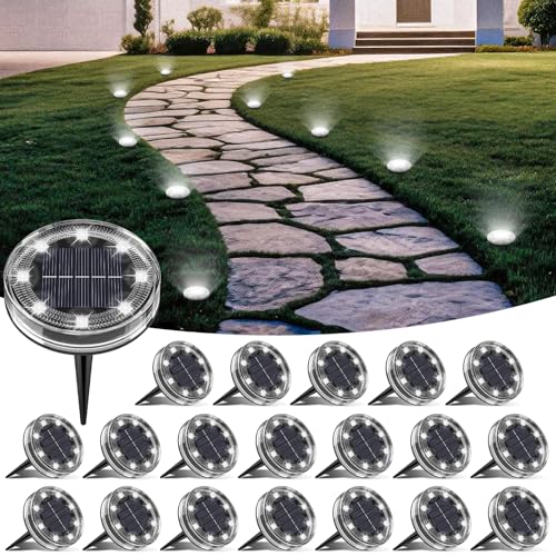 20 Pack Solar Ground Lights (20 Count)