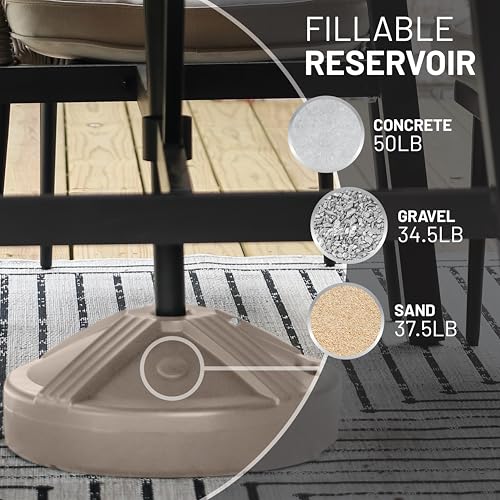 Fillable Umbrella Base with Handle