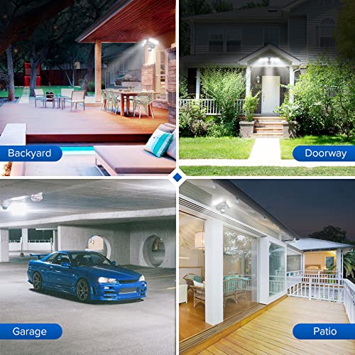 38W 5000LM Motion Sensor Outdoor Lights