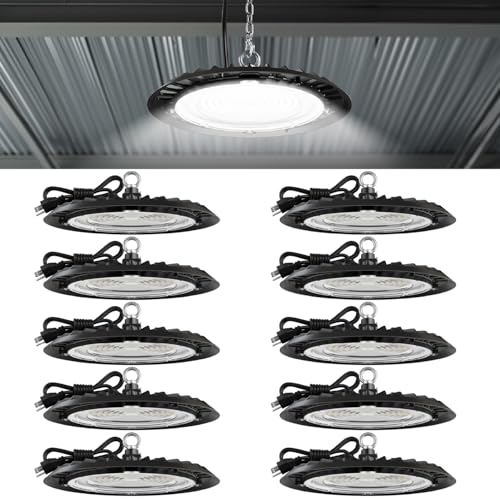Sunco 10 Pack UFO LED High Bay Lights (10 Count)