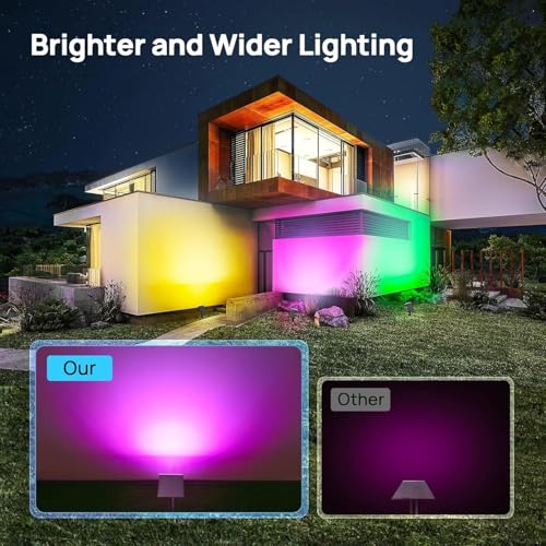 Solar Spot Lights Outdoor (4 Count)