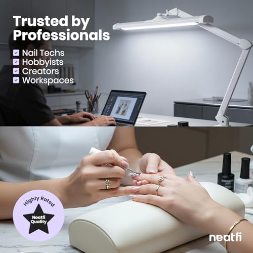 3 500 Lumens LED Desk Lamp with Base