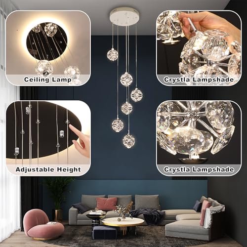 Long Chandeliers for High Ceilings (127 Count)