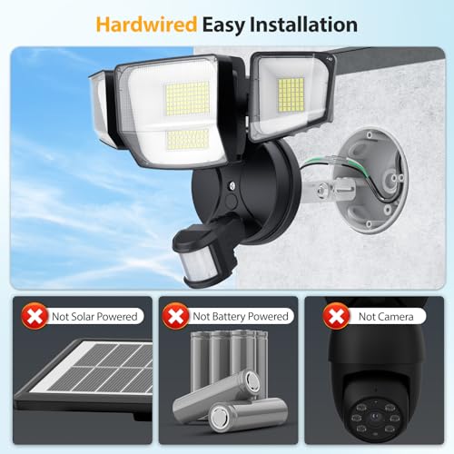 90W 10000LM LED Motion Sensor Outdoor Lights