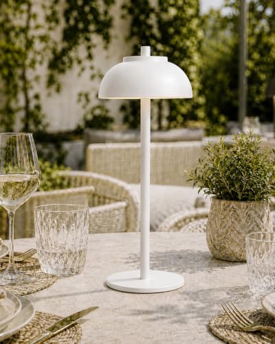 White Cordless Table Lamps (2 Count)