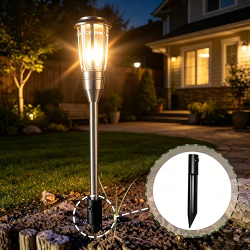 6 Pack Iron Torch Post