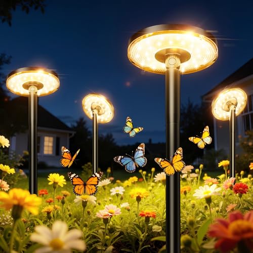 3X Larger & Taller Solar Pathway Lights Outdoor