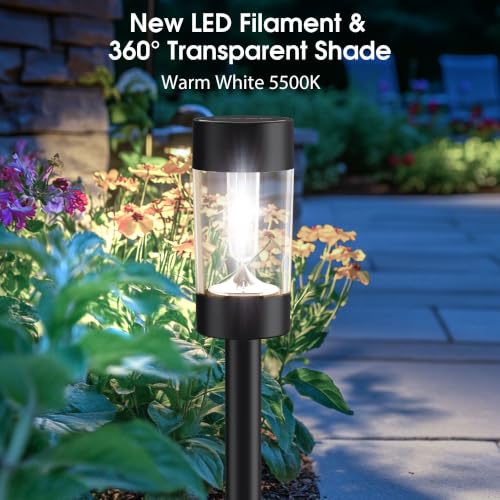 Solar Pathway Lights Outdoor Waterproof (8 Count)