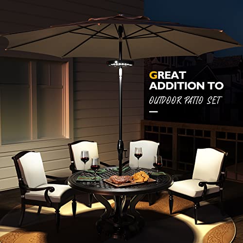 Rechargeable Patio Umbrella Light