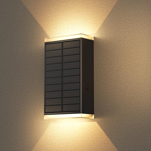 1Pack Solar Wall Lights Outdoor