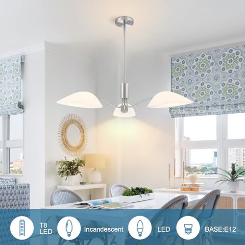 Modern Glass Chandeliers