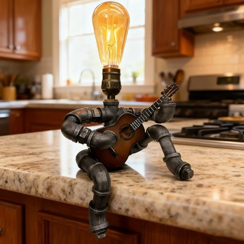 Music Guitar Table Lamp