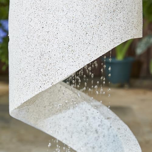 Outdoor Water Fountain with LED Light