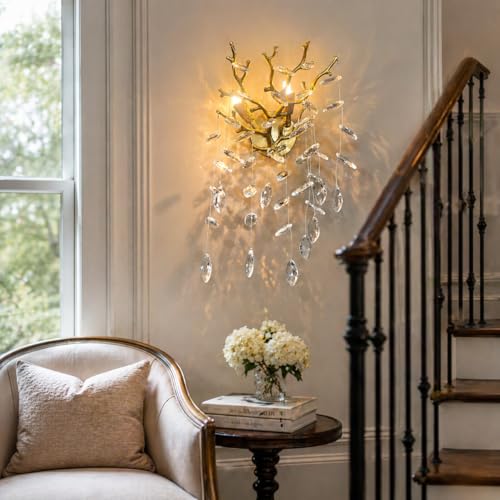 Crystal Wall Sconce
