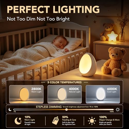 Egg Light for Kids Nursery