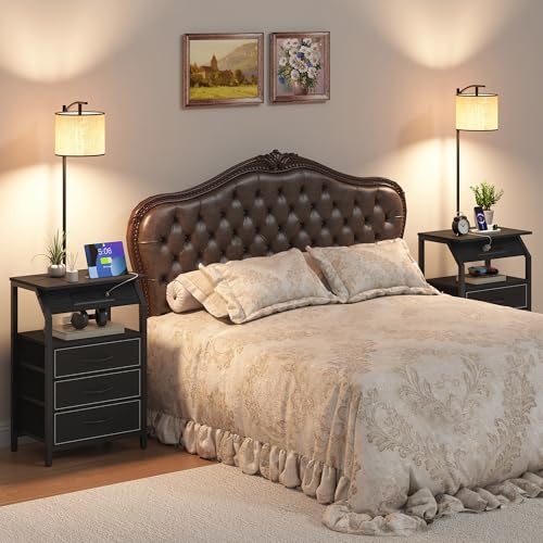 End Table with Floor Lamp Set of 2 (2 Count)