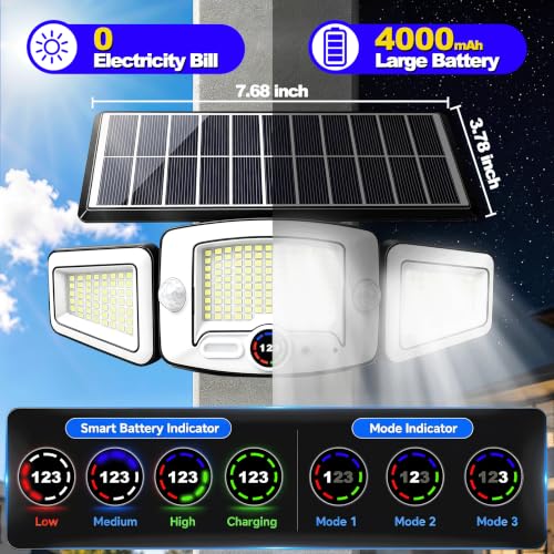 Solar Lights Outdoor Waterproof