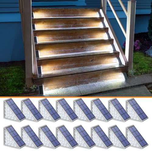 Solar Step Lights (16 Count)