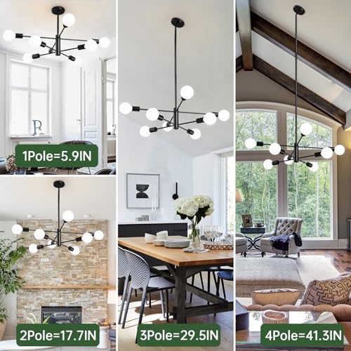 Modern Sputnik Chandeliers Light