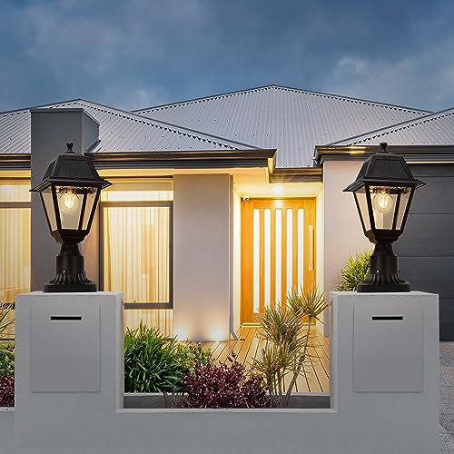 LED Solar Post Light