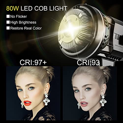 GVM 80W Photo Studio Lighting Kit