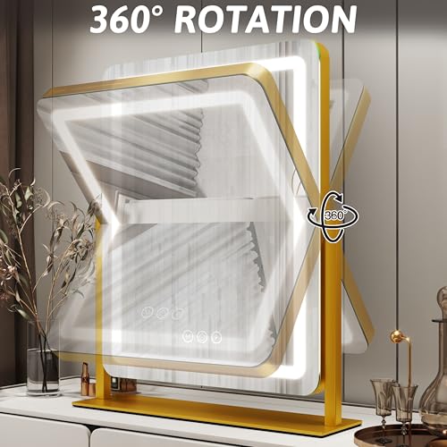Vanity Mirror with Lights 22 Inch