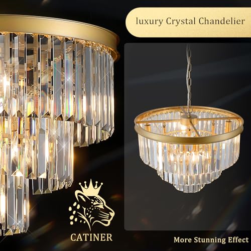 20" Modern Crystal Chandeliers