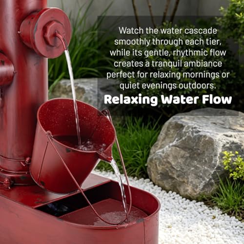 2 Tier Outdoor Water Fountain