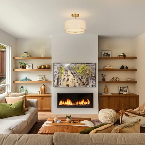 Semi Flush Mount Ceiling Light Fixture