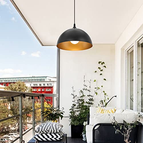 Industrial Pendant Light Fixtures (3 Count)