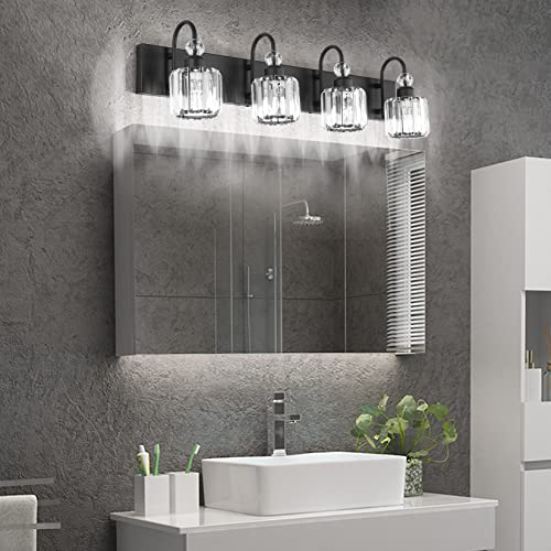 Modern Black Vanity Light