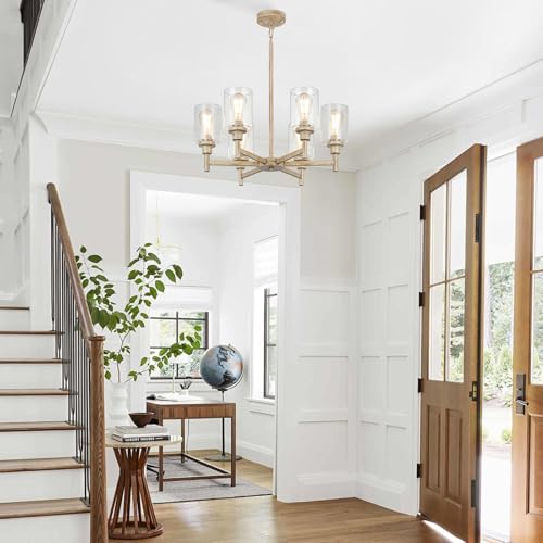 6 Light Rustic Farmhouse Chandelier
