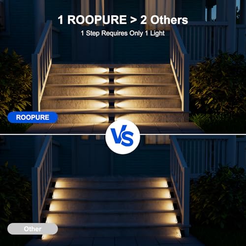 6 Pack Solar Deck Stair Lights (6 Count)