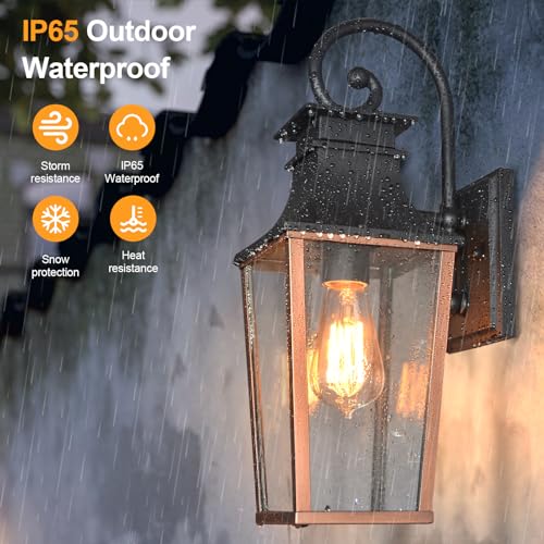 ALVIME Bronze Outdoor Wall Sconces