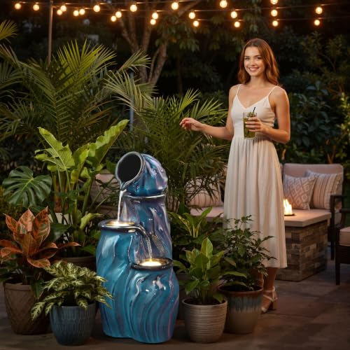 29" Outdoor Water Fountain (72 Foot)