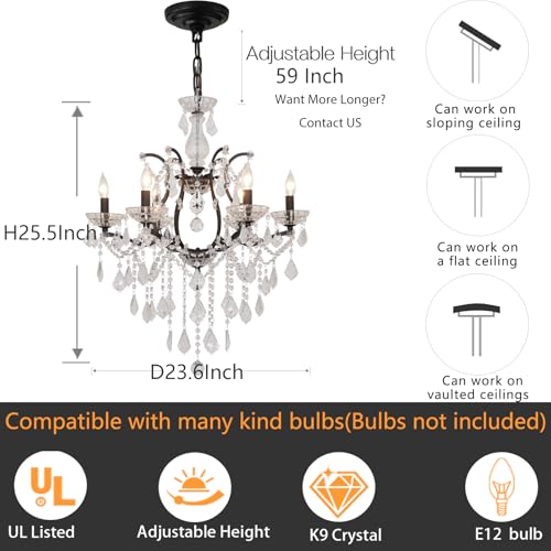 Black Chandeliers 6