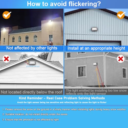 150W Wall Pack Lights Outdoor with Photocell Dusk to Dawn 4 Pack (4 Count)