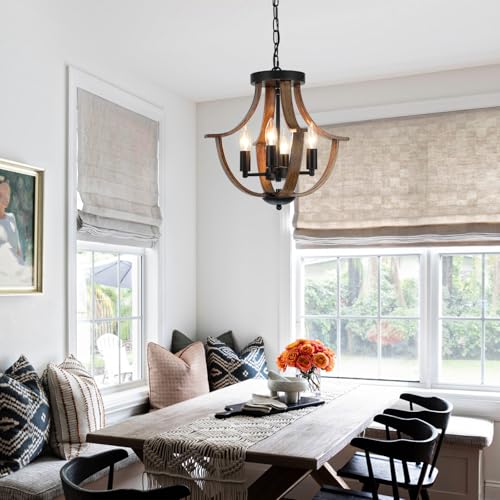 Farmhouse Hanging Pendant Lighting (4 Count)
