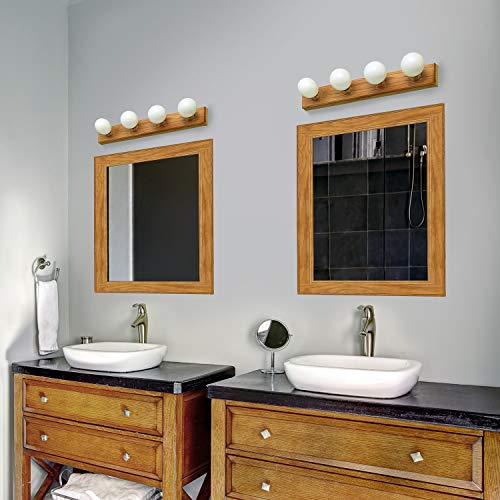 500207 4 Light Vanity Strip Light Contemporary Dimmable for Bathroom