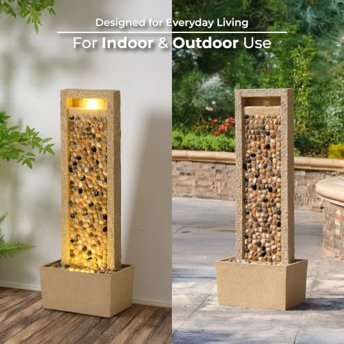 River Rocks Outdoor Water Fountain