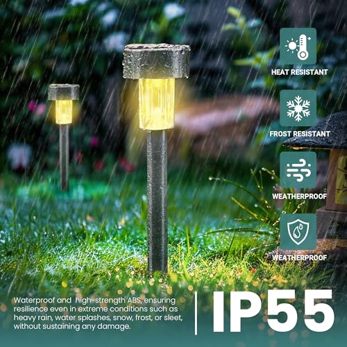 24 Pack Solar Lights Outdoor Waterproof (24 Count)