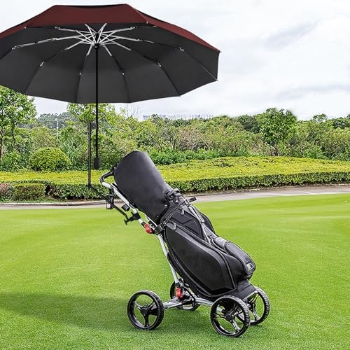 UPF 50+ Beach Umbrella with Adjustable Universal Clamp
