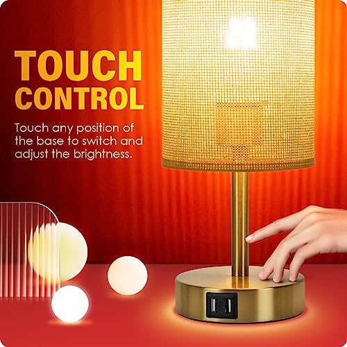 Bedside Lamp with USB Port