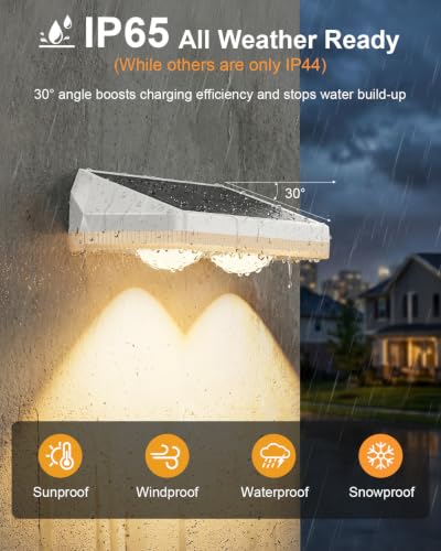 Solar Fence Lights Outdoor