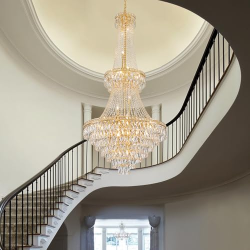 26 Light Large High Ceiling Chandelier (26 Count)