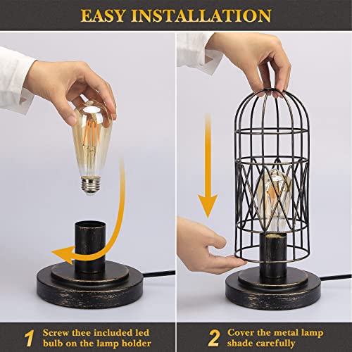 Industrial Table Lamp