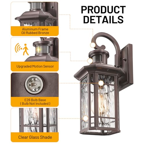 Outdoor Porch Light Motion Sensor Outdoor Wall Lights Exterior Motion Sensor Light